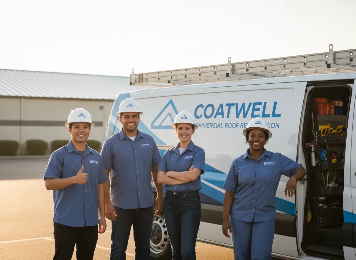 Commercial roof coating company in Saul, KY